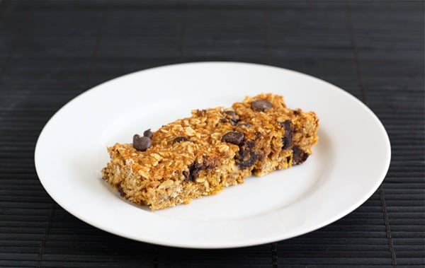 pumpkin chocolate chip granola bar