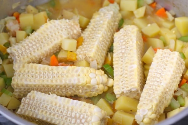 sweet-corn-chowder3 how to make corn chowder with fresh corn