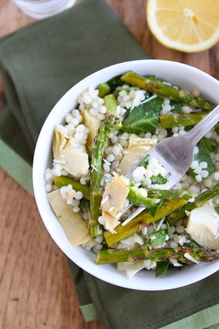 Israeli-couscous-salad-with-roasted-asparagus