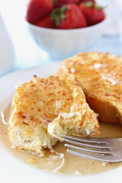 Coconut Crusted French Toast Recipe | Two Peas and Their Pod | www.twopeasandtheirpod.com