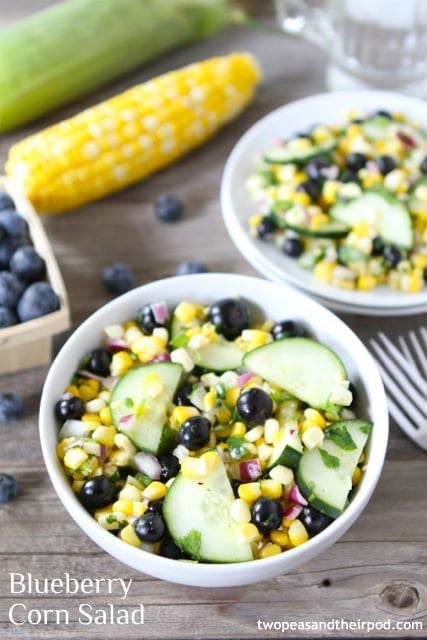 Summer Salads - Blueberry Corn Salad