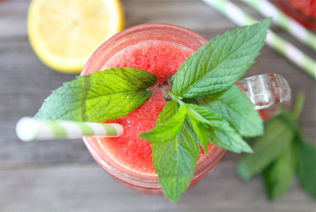 Watermelon Spritzers with Honey & Lemon | Two Peas & Their Pod