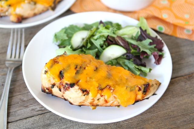 Jalapeño Cheddar Grilled Chicken-Two Peas and Their Pod