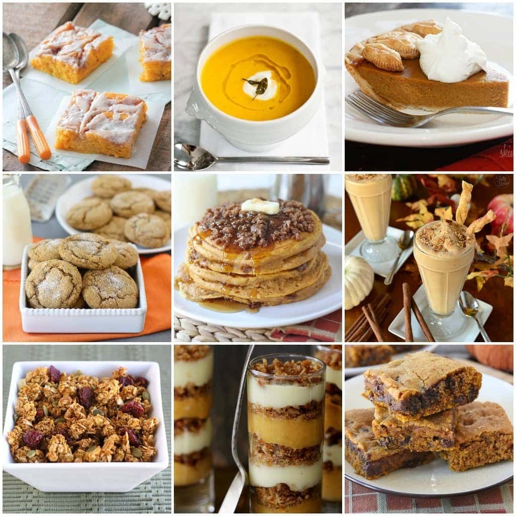 Pumpkin Recipes-the BEST pumpkin recipes for fall! 