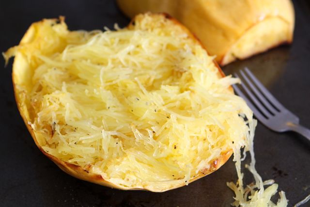 baked-spaghetti-squash How long to bake spaghetti squash in the oven