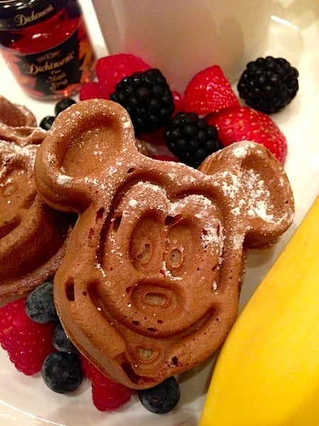 mickey-waffles