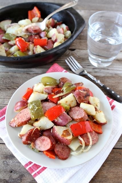 Sausage Potato Bake from Two Peas and Their Pod (www.twopeasandtheirpod.com) #recipe