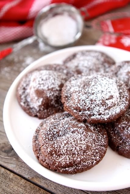 Chocolate Peppermint Patty Cookies | Two Peas and Their Pod | www.twopeasandtheirpod.com #recipe #cookies #holiday