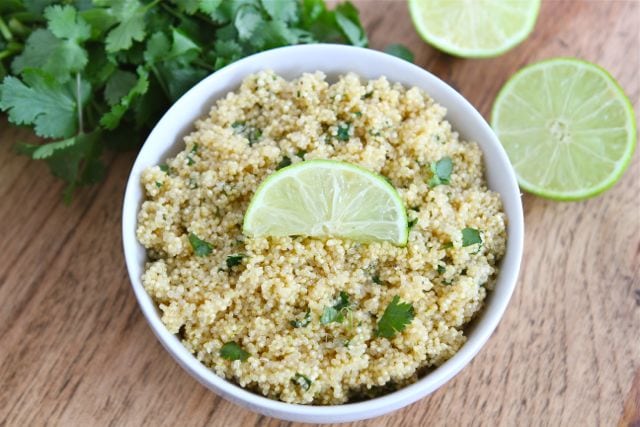 Cilantro Lime Quinoa & 75 Healthy Recipes from www.twopeasandtheirpod.com #recipe #healthy