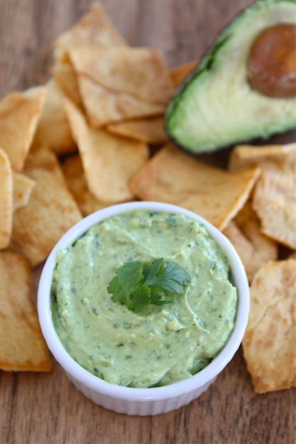 Creamy Avocado Yogurt Dip & 75 Healthy Recipes from www.twopeasandtheirpod.com #recipe #healthy