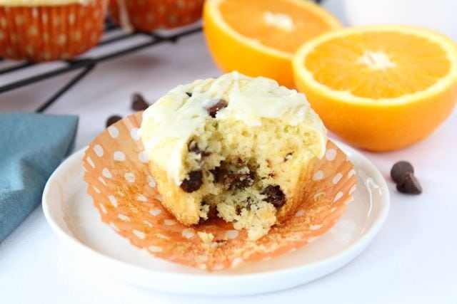 Orange Ricotta Chocolate Chip Muffins | Two Peas and Their Pod | www.twopeasandtheirpod.com
