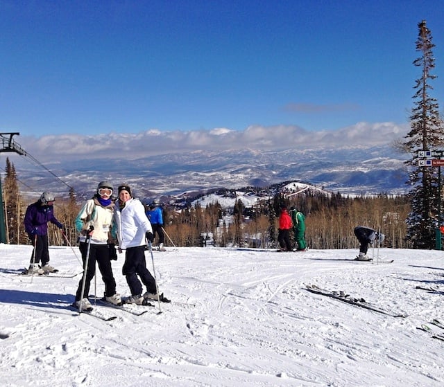 Ski trip at Deer Valley Resort on www.twopeasandtheirpod.com deer-valley-skiing-9