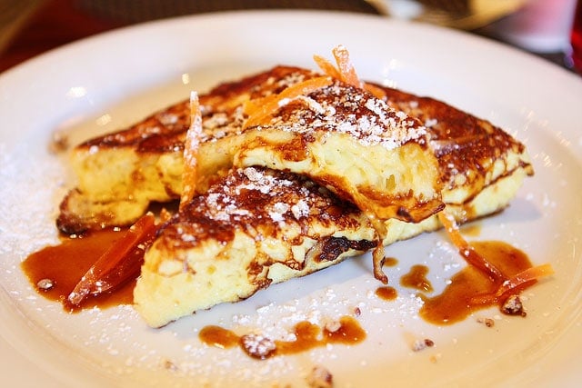 French Toast at THE Blvd Restaurant, Beverly Hills, CA on twopeasandtheirpod.com Beverly-Wilshire-Hotel-9