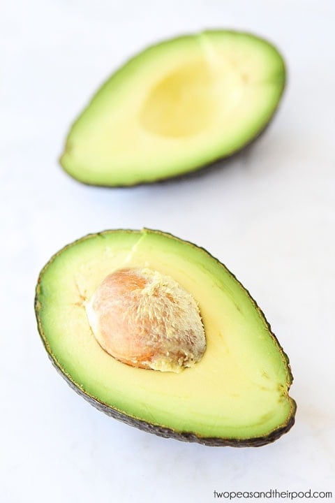 Recipe for Mango Guacamole on twopeasandtheirpod.com Mango-Guacamole-5