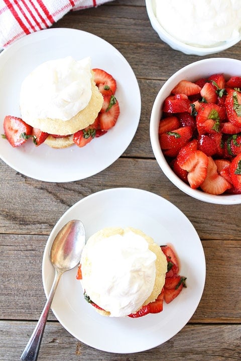 Balsamic Strawberry Ricotta Shortcakes on twopeasandtheirpod.com Perfect spring and summer dessert! Balsamic Strawberry Ricotta Shortcakes on twopeasandtheirpod.com Perfect spring and summer dessert!