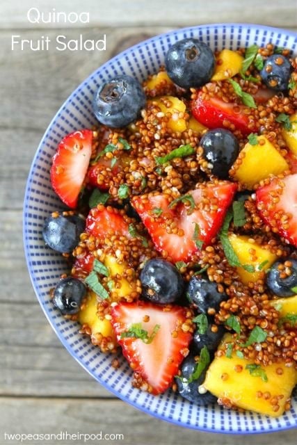 Summer Salads - Quinoa Fruit Salad