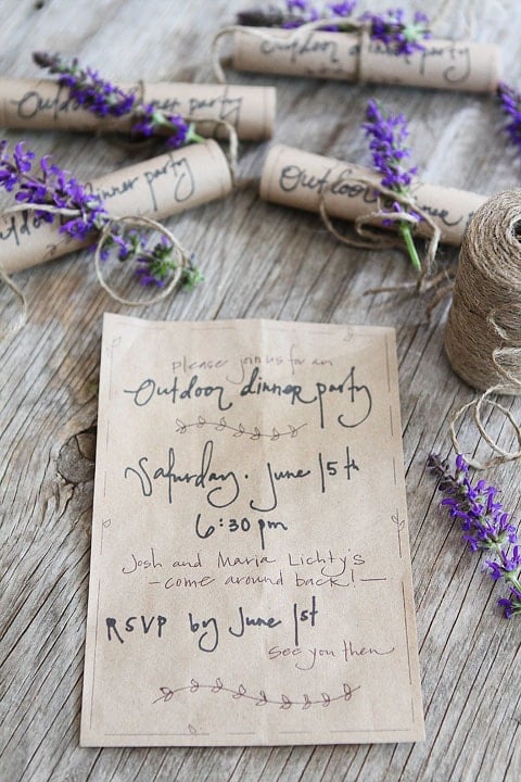 Dinner Party Invitations on twopeasandtheirpod.com Dinner Party Invitations on twopeasandtheirpod.com