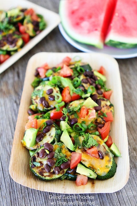Grilled Zucchini Nachos Recipe on twopeasandtheirpod.com Love these healthy nachos! Grilled Zucchini Nachos Recipe on twopeasandtheirpod.com Love these healthy nachos!