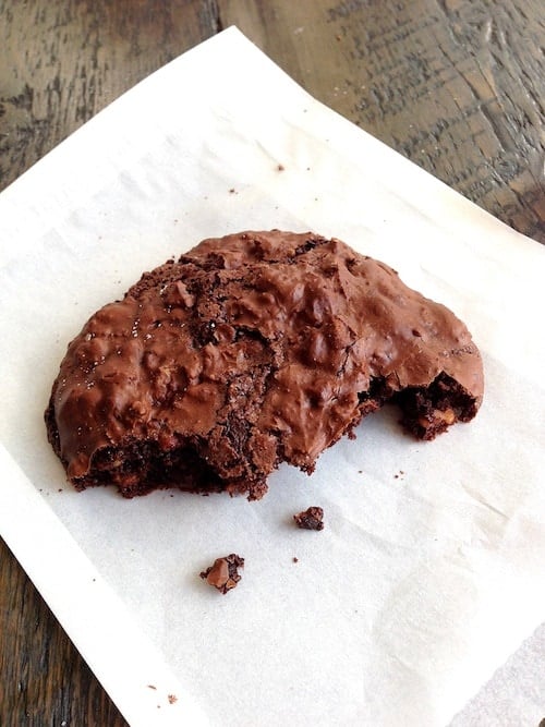 Gluten-Free chocolate cookie from Persephone Bakery on twopeasandtheirpod.com Gluten-Free chocolate cookie from Persephone Bakery on twopeasandtheirpod.com