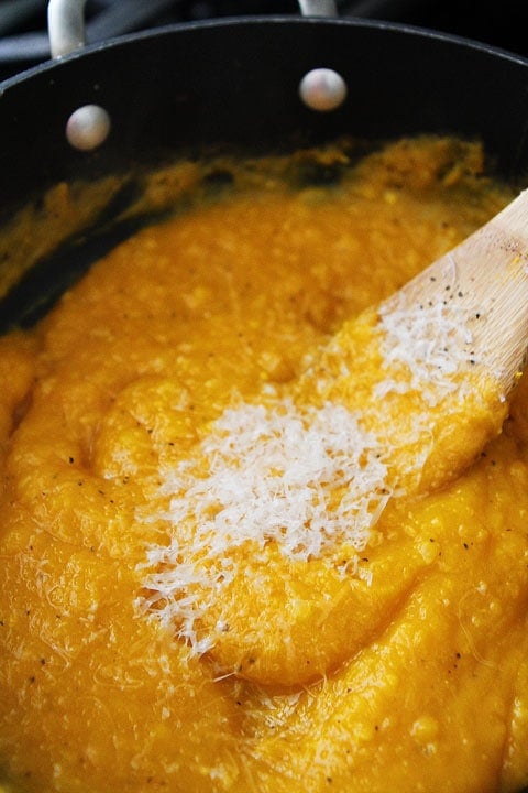 Creamy Butternut Squash Pasta Recipe from twopeasandtheirpod.com #recipe #pasta Creamy Butternut Squash Pasta Recipe from twopeasandtheirpod.com #recipe #pasta