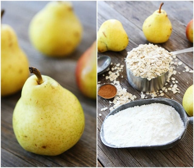 Recipe for Brown Butter Pear Crisp on twopeasandtheirpod.com Recipe for Brown Butter Pear Crisp on twopeasandtheirpod.com