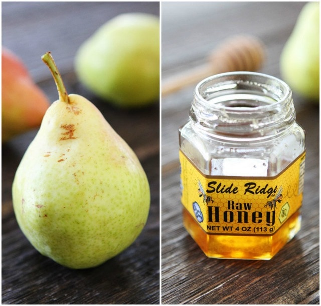 Recipe for Honey Pear Muffins on twopeasandtheirpod.com Recipe for Honey Pear Muffins on twopeasandtheirpod.com