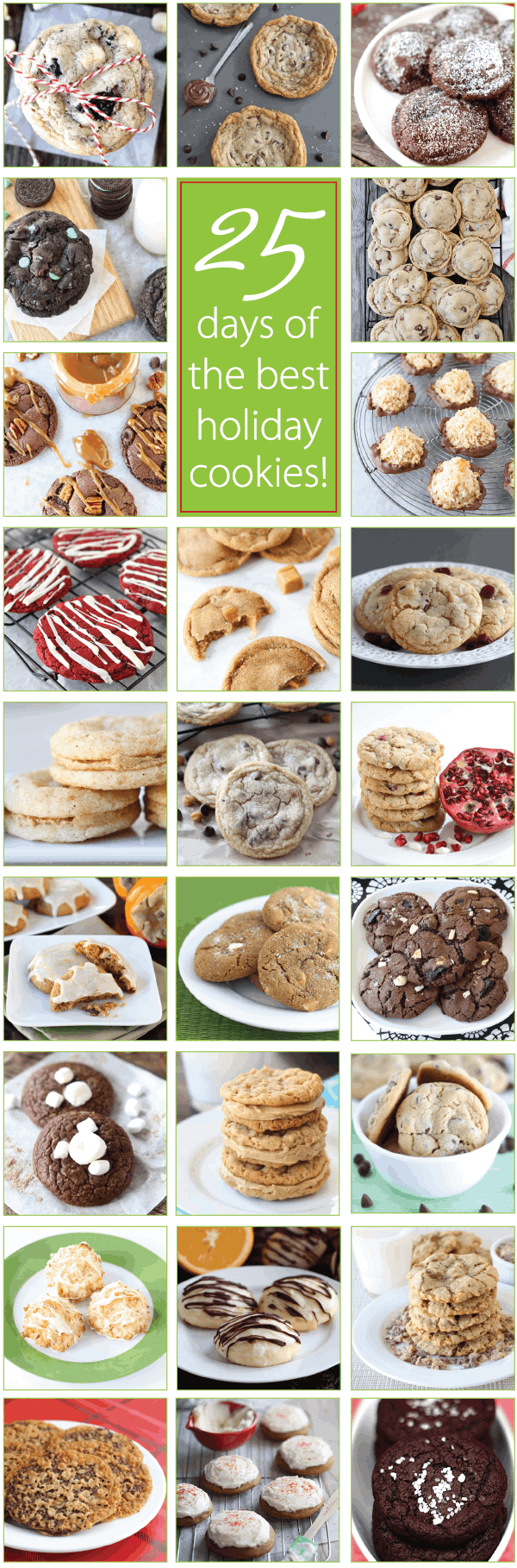 25 Days of the BEST Holiday Cookie Recipes on twopeasandtheirpod.com You will want to make ALL of these cookies! 25 Days of the BEST Holiday Cookie Recipes on twopeasandtheirpod.com You will want to make ALL of these cookies!