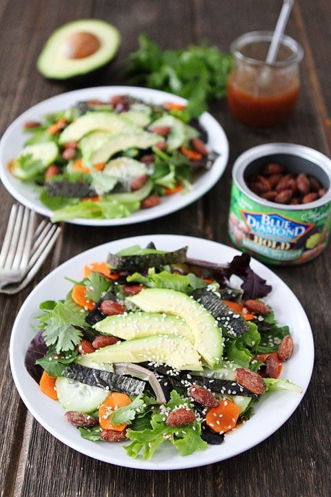 Asian Salad with Soy-Ginger Vinaigrette Recipe on twopeasandtheirpod.com Love this simple and healthy salad! Asian Salad with Soy-Ginger Vinaigrette Recipe on twopeasandtheirpod.com Love this simple and healthy salad!
