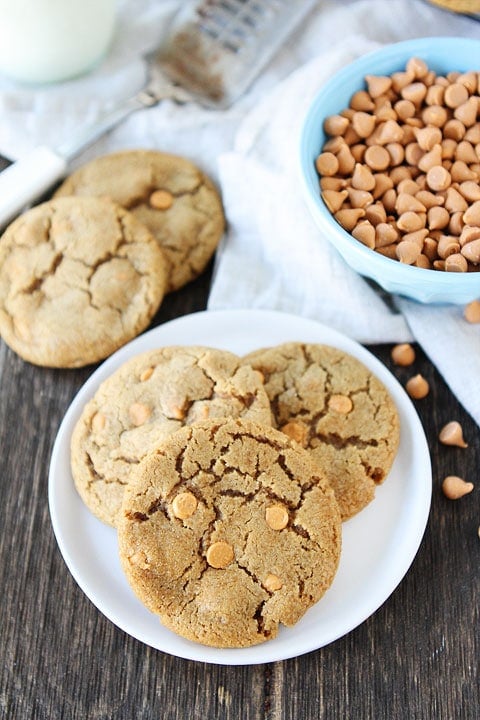 Brown Sugar Butterscotch Cookie Recipe Brown Sugar Butterscotch Cookie Recipe on twopeasandtheirpod.com My new favorite cookie!