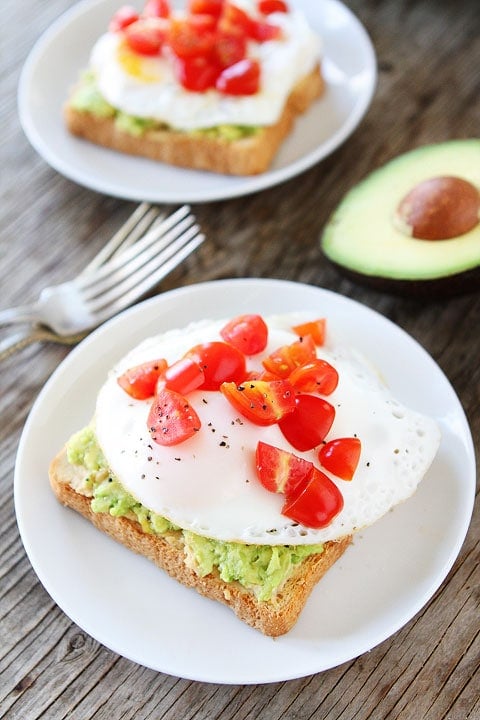 Avocado, Hummus, and Egg Toast Recipe Avocado, Hummus, and Egg Toast Recipe on twopeasandtheirpod.com Love this easy and healthy recipe. I make it all of the time!