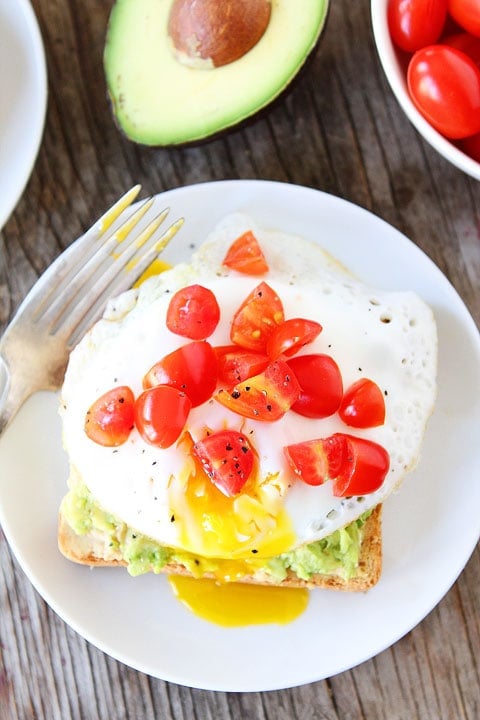 Avocado, Hummus, and Egg Toast Recipe Avocado, Hummus, and Egg Toast Recipe on twopeasandtheirpod.com We make this easy recipe all of the time! Love it!