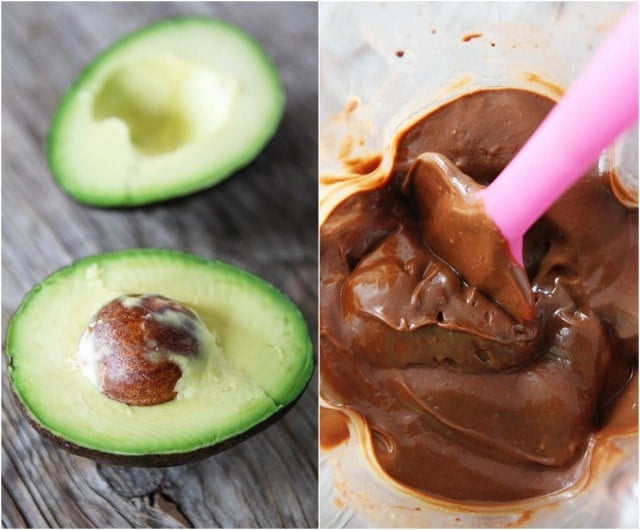 Chocolate Avocado Pudding Recipe Chocolate Avocado Pudding Recipe on twopeasandtheirpod.com