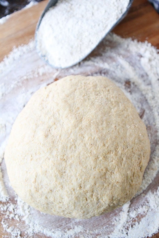 Easy Whole Wheat Pizza Dough Recipe on twopeasandtheirpod.com Easy Whole Wheat Pizza Dough Recipe on twopeasandtheirpod.com This pizza dough recipe makes the BEST pizza!