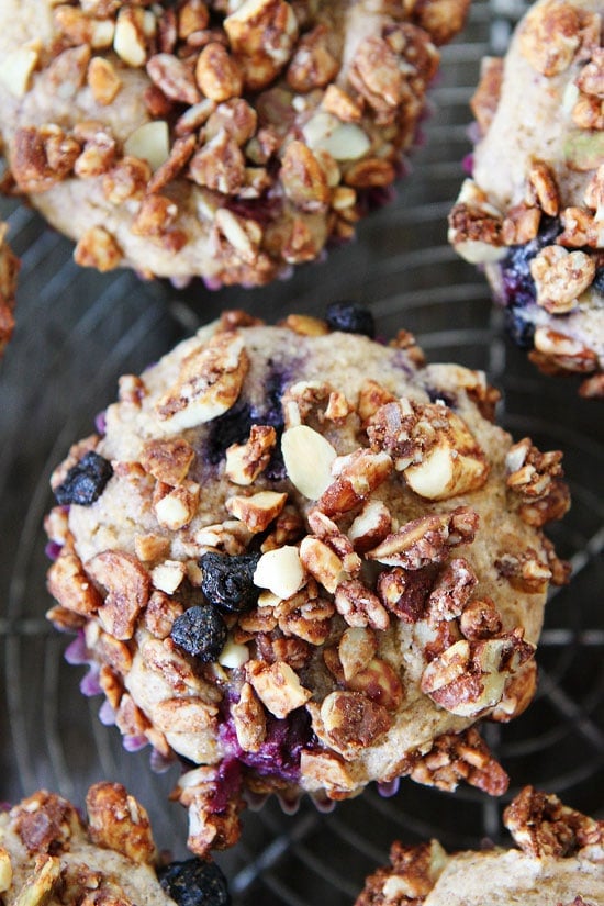Mixed Berry Granola Muffins Recipe Mixed Berry Granola Muffins Recipe on twopeasandtheirpod.com Love this easy and healthy muffin recipe!