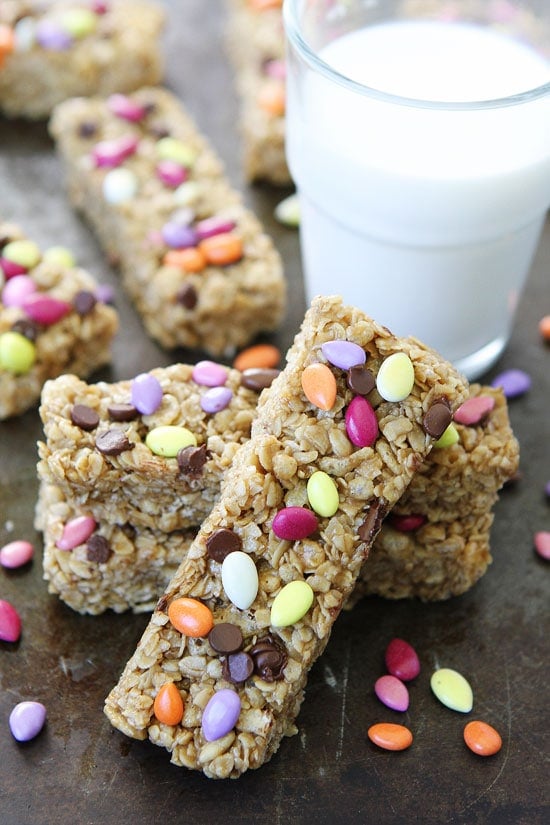 No-Bake Sunflower Butter Granola Bars Recipe