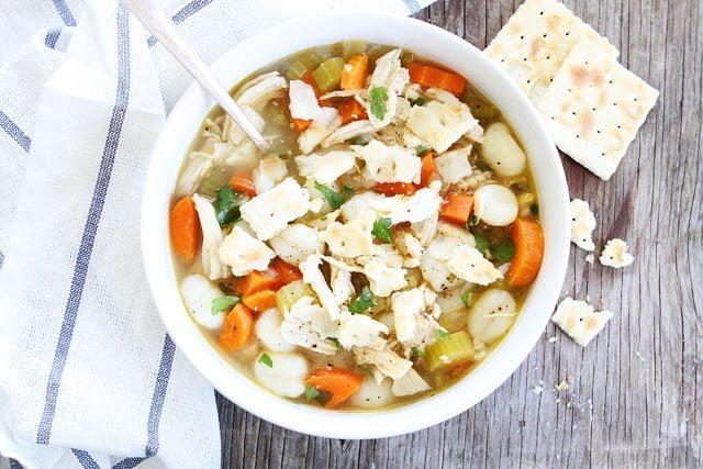 Chicken Gnocchi Soup Recipe on twopeasandtheirpod.com This soup is easy to make and perfect for a cold day! Chicken Gnocchi Soup Recipe
