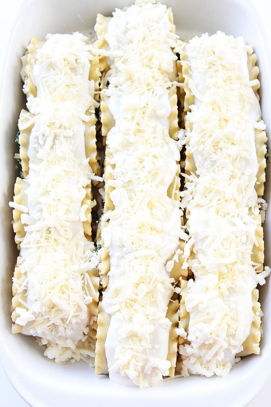 Pesto Lasagna Roll Ups Recipe on twopeasandtheirpod.com Pesto Lasagna Roll Ups Recipe