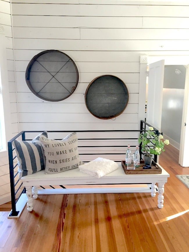 Get a full tour of Fixer Upper's Magnolia House on twopeasandtheirpod.com You have to see this house! Fixer Upper's Magnolia House