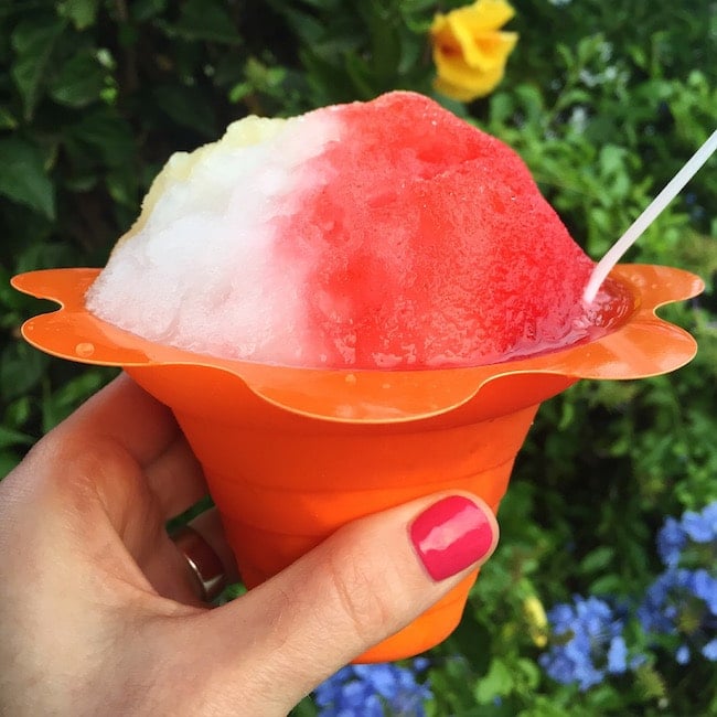 Ululani's Shaved Ice in Maui, Hawaii, plus the BEST places to eat in Maui on twopeasandtheirpod.com Ululani's Shaved Ice