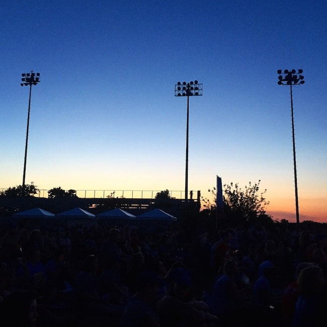 Friday Night Lights Panther Field in Austin on twopeasandtheirpod.com ATX Festival and the FNL's Tailgate Party in Austin