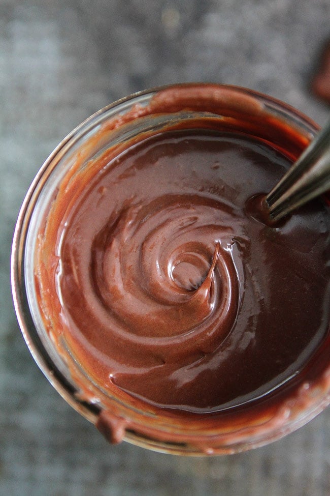 3-Ingredient Peanut Butter Hot Fudge Recipe on twopeasandtheirpod.com You only need three ingredients to make this peanut butter hot fudge sauce. It is so easy and the peanut butter makes it extra delicious! 3-Ingredient Peanut Butter Hot Fudge Recipe