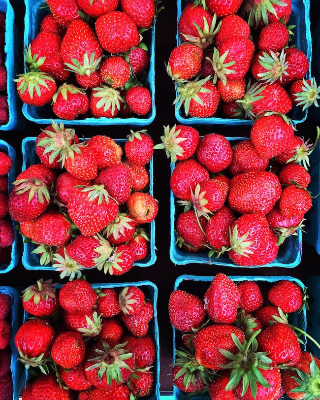 Oregon strawberries on twopeasandtheirpod.com Oregon strawberries