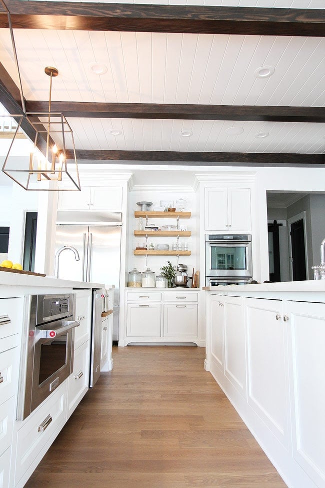 The Perfect White Kitchen on twopeasandtheirpod.com White Kitchen