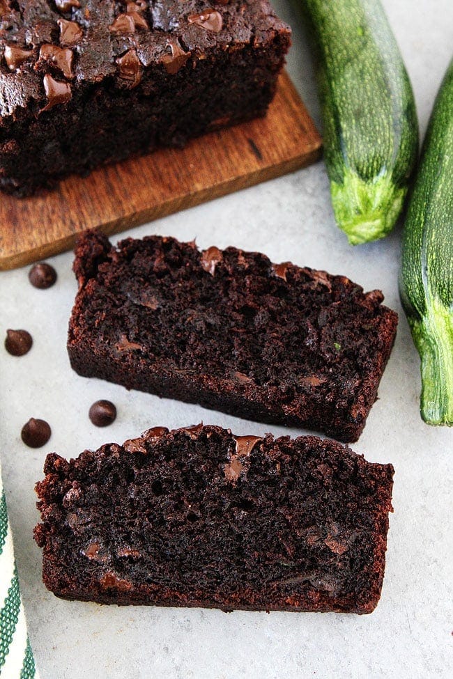 The BEST Zucchini Recipes! You will want to make them all this summer! #zucchini #zucchinirecipes #summer chocolate zucchini bread