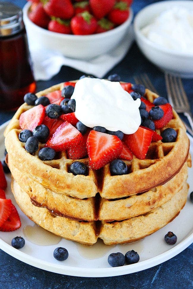 How to make Belgian Waffles from scratch