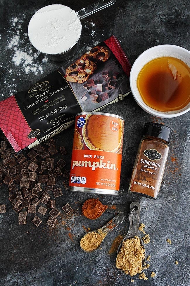 Brown Butter Pumpkin Chocolate Chunk Bars With Sea Salt Are The Perfect Dessert For Fall! The Brown Butter Makes These Easy Pumpkin Bars Extra Special! #pumpkin #bars #chocolate #brownbutter #dessert #fall #baking Easy Pumpkin Bars