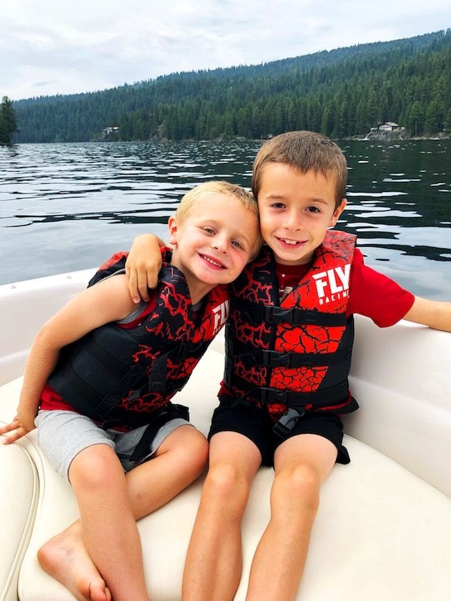 McCall Idaho boat