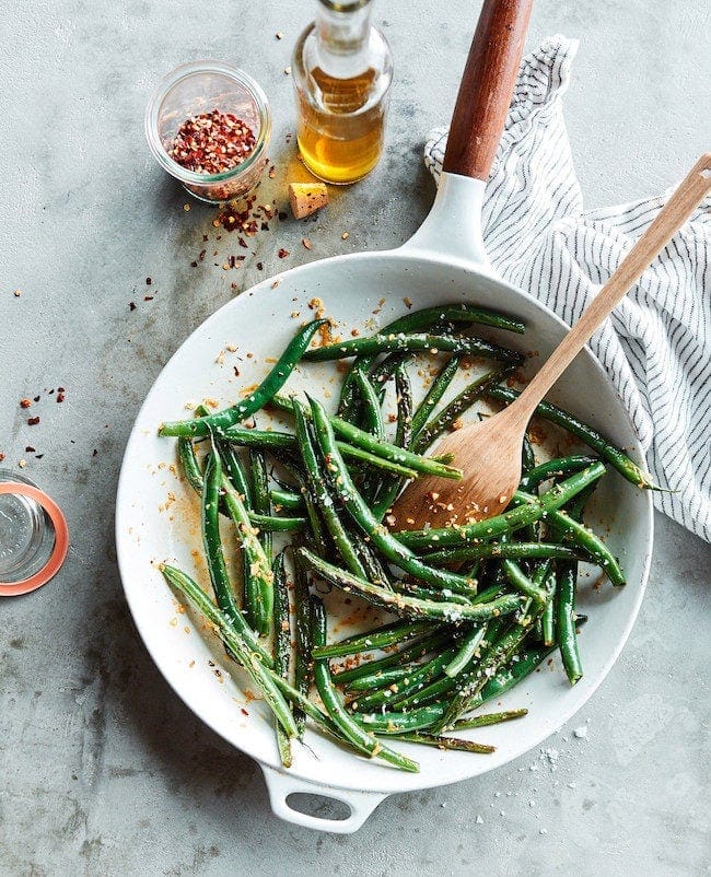 Simple Skillet Green Beans Recipe