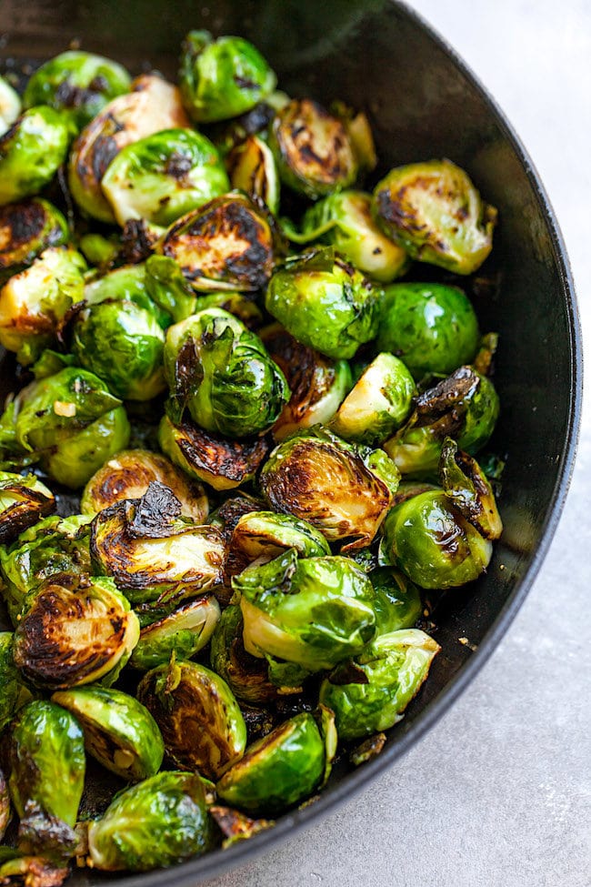 Easy Sautéed Brussels Sprouts