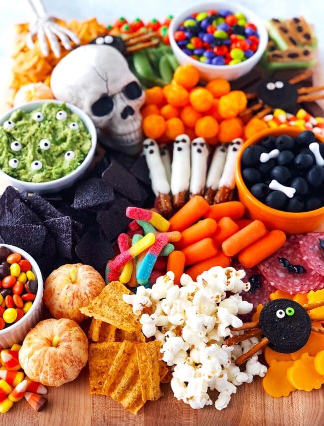Halloween charcuterie board